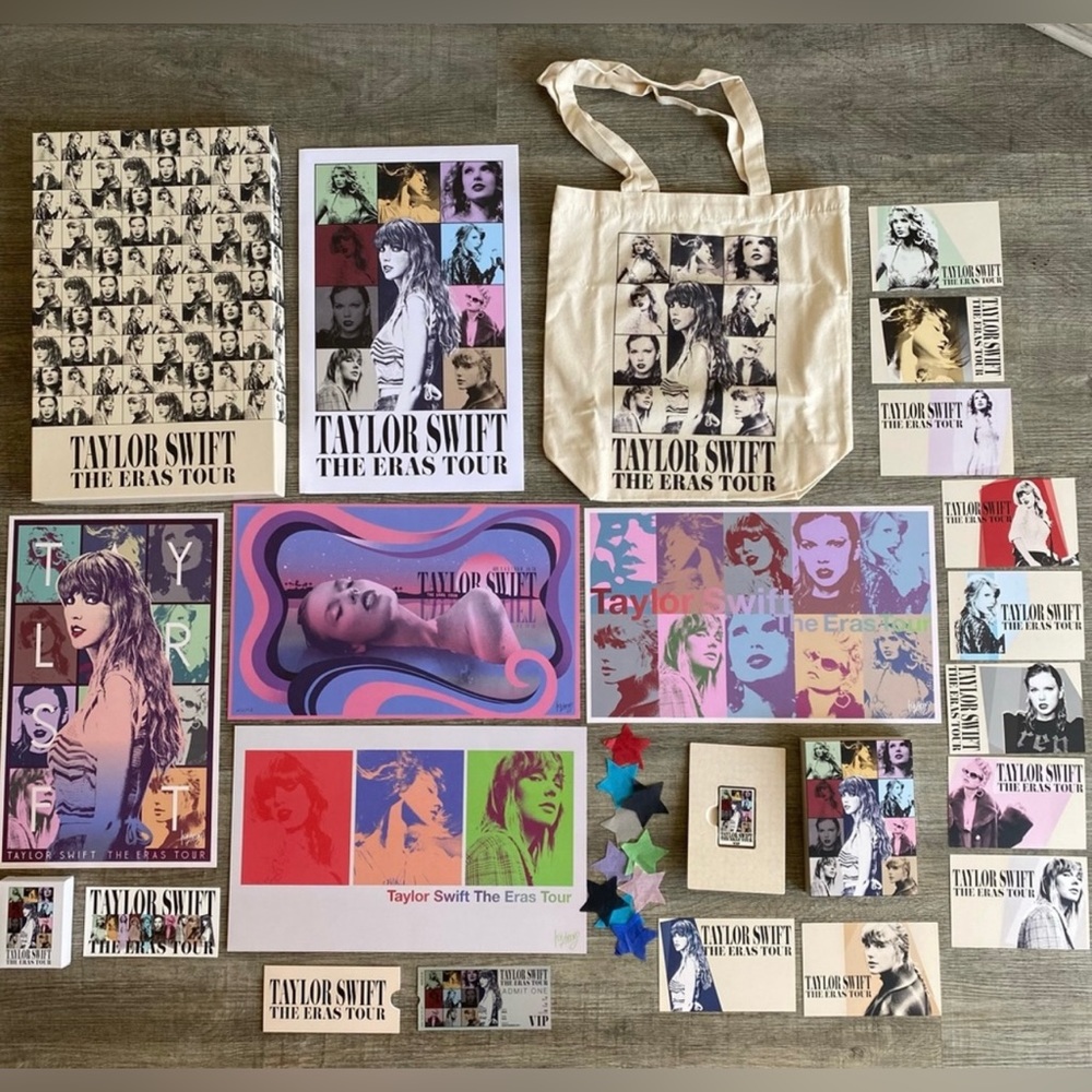 Taylor Swift The Eras Tour LOS ANGELES VIP Merch Box